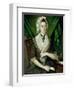 Mrs. David Coats, C.1775-Christian Gullager-Framed Giclee Print