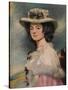 'Mrs. Davies Davenport', 1782-1784-George Romney-Stretched Canvas