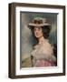 'Mrs. Davies Davenport', 1782-1784-George Romney-Framed Giclee Print