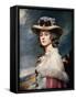 Mrs Davies Davenport, 1782-1784-George Romney-Framed Stretched Canvas