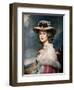 Mrs Davies Davenport, 1782-1784-George Romney-Framed Giclee Print