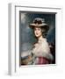 Mrs Davies Davenport, 1782-1784-George Romney-Framed Giclee Print