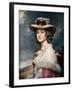 Mrs Davies Davenport, 1782-1784-George Romney-Framed Giclee Print