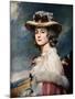 Mrs Davies Davenport, 1782-1784-George Romney-Mounted Giclee Print