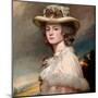 Mrs. Davies Davenport. Dated: 1782-1784. Dimensions: overall: 76.5 x 64 cm (30 1/8 x 25 3/16 in....-George Romney-Mounted Poster