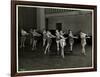 Mrs. Dean and Eight Dancing Girls in the Gymnasium of the New York Association for the Blind, 111…-Byron Company-Framed Giclee Print