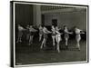 Mrs. Dean and Eight Dancing Girls in the Gymnasium of the New York Association for the Blind, 111…-Byron Company-Stretched Canvas