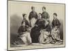 Mrs Deebles, of the Army Nursing Service, and Her Assistants, Recently Despatched to Natal-null-Mounted Giclee Print