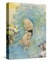 Mrs Doasyouwouldbedoneby, Illustration for 'The Water Babies' by Reverend Charles Kingsley-Jessie Willcox-Smith-Stretched Canvas