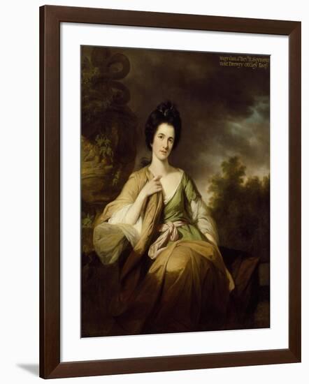 Mrs Drewry Ottley, 1768-Tilly Kettle-Framed Giclee Print