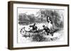 Mrs Dunstan Escaping Down the Merrimac, Late 17th Century-null-Framed Giclee Print