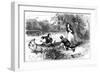 Mrs Dunstan Escaping Down the Merrimac, Late 17th Century-null-Framed Giclee Print