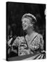 Mrs. Eleanor Roosevelt Speaking at the National Democratic Convention-null-Stretched Canvas