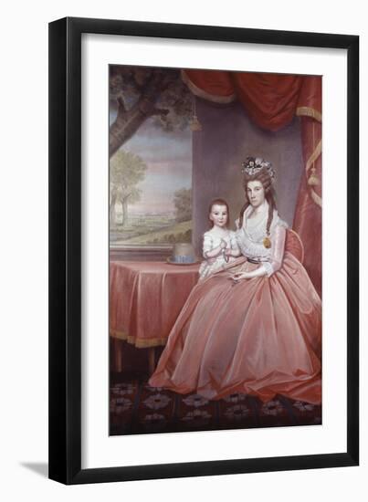 Mrs. Elijah Boardman and Her Son-Ralph EW Earl-Framed Giclee Print