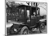Mrs. F.A. Olds of Tacoma in the Electric Car She Has Driven for 25 Years-null-Mounted Premium Photographic Print