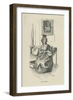 Mrs Ferrars, 1896-Hugh Thomson-Framed Giclee Print