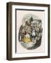 Mrs Fezziwig's Ball, Shown to Scrooge by the Ghost of Christmas Past-John Leech-Framed Photographic Print