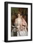 Mrs. Fiske Warren (Gretchen Osgood) and Her Daughter Rachel, 1903-John Singer Sargent-Framed Art Print