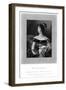 Mrs Fitzgerald of Naseby-AE Chalon-Framed Art Print