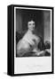 Mrs Fletcher, C1830S-J Cochran-Framed Stretched Canvas