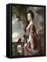 Mrs Frances Hesketh, C.1769-Joseph Wright of Derby-Framed Stretched Canvas