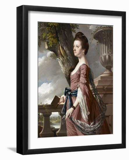 Mrs Frances Hesketh, C.1769-Joseph Wright of Derby-Framed Giclee Print