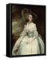 Mrs. Francis Russell, 1785-87-George Romney-Framed Stretched Canvas