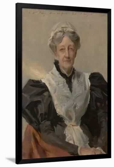 Mrs. Frederick Mead (Mary Eliza Scribner) 1893-John Singer Sargent-Framed Giclee Print