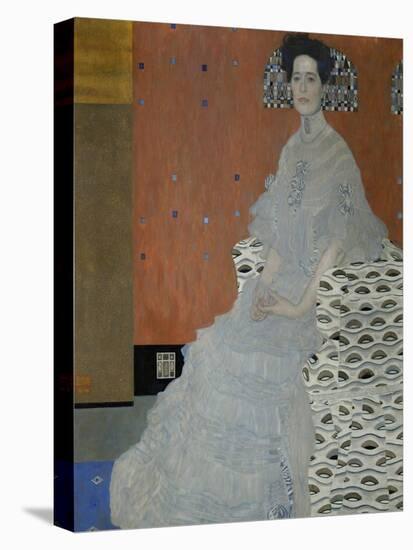 Mrs. Fritza Riedler (1906)-Gustav Klimt-Stretched Canvas