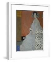 Mrs. Fritza Riedler (1906)-Gustav Klimt-Framed Giclee Print