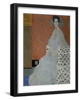 Mrs. Fritza Riedler (1906)-Gustav Klimt-Framed Giclee Print