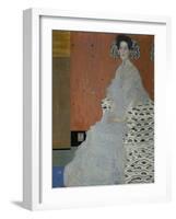 Mrs. Fritza Riedler (1906)-Gustav Klimt-Framed Giclee Print