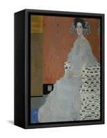 Mrs. Fritza Riedler (1906)-Gustav Klimt-Framed Stretched Canvas