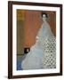 Mrs. Fritza Riedler. Oil on canvas (1906) 153 x 133 cm.-Gustav Klimt-Framed Giclee Print