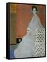 Mrs. Fritza Riedler. Oil on canvas (1906) 153 x 133 cm.-Gustav Klimt-Framed Stretched Canvas