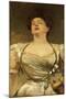 Mrs George Batten Singing, 1895-John Singer Sargent-Mounted Giclee Print