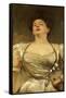 Mrs George Batten Singing, 1895-John Singer Sargent-Framed Stretched Canvas