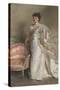 Mrs. George Swinton (Elizabeth Ebsworth), 1897-John Singer Sargent-Stretched Canvas