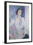 Mrs Gerard Simpson-Glyn Warren Philpot-Framed Giclee Print