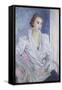 Mrs Gerard Simpson-Glyn Warren Philpot-Framed Stretched Canvas