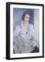 Mrs Gerard Simpson-Glyn Warren Philpot-Framed Giclee Print