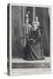 Mrs Gladstone and Her Grandson, William Glynne Charles Gladstone, Heir to the Hawarden Estates-null-Stretched Canvas