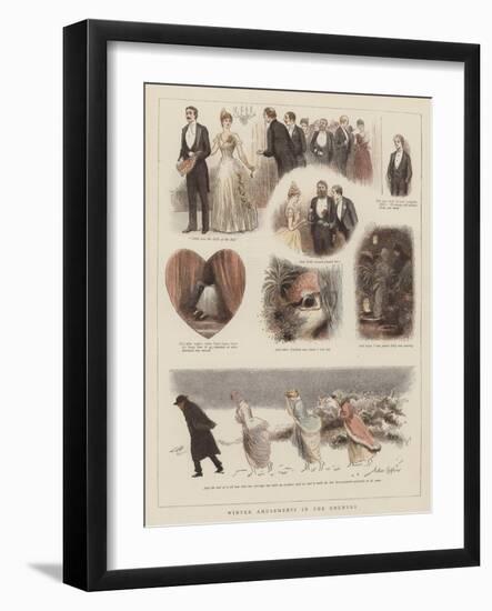 Mrs Golightly's Dance-Arthur Hopkins-Framed Giclee Print