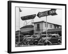 Mrs Gray's Drive Inn-null-Framed Photographic Print