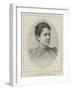 Mrs Grover Cleveland, Wife of the President-Elect of the United States-null-Framed Giclee Print