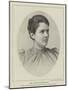 Mrs Grover Cleveland, Wife of the President-Elect of the United States-null-Mounted Giclee Print