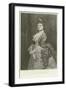 Mrs H L Bischoffsheim-John Everett Millais-Framed Giclee Print