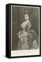 Mrs H L Bischoffsheim-John Everett Millais-Framed Stretched Canvas