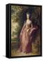 Mrs. Hamilton Nisbet-Thomas Gainsborough-Framed Stretched Canvas
