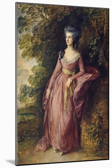 Mrs. Hamilton Nisbet-Thomas Gainsborough-Mounted Giclee Print